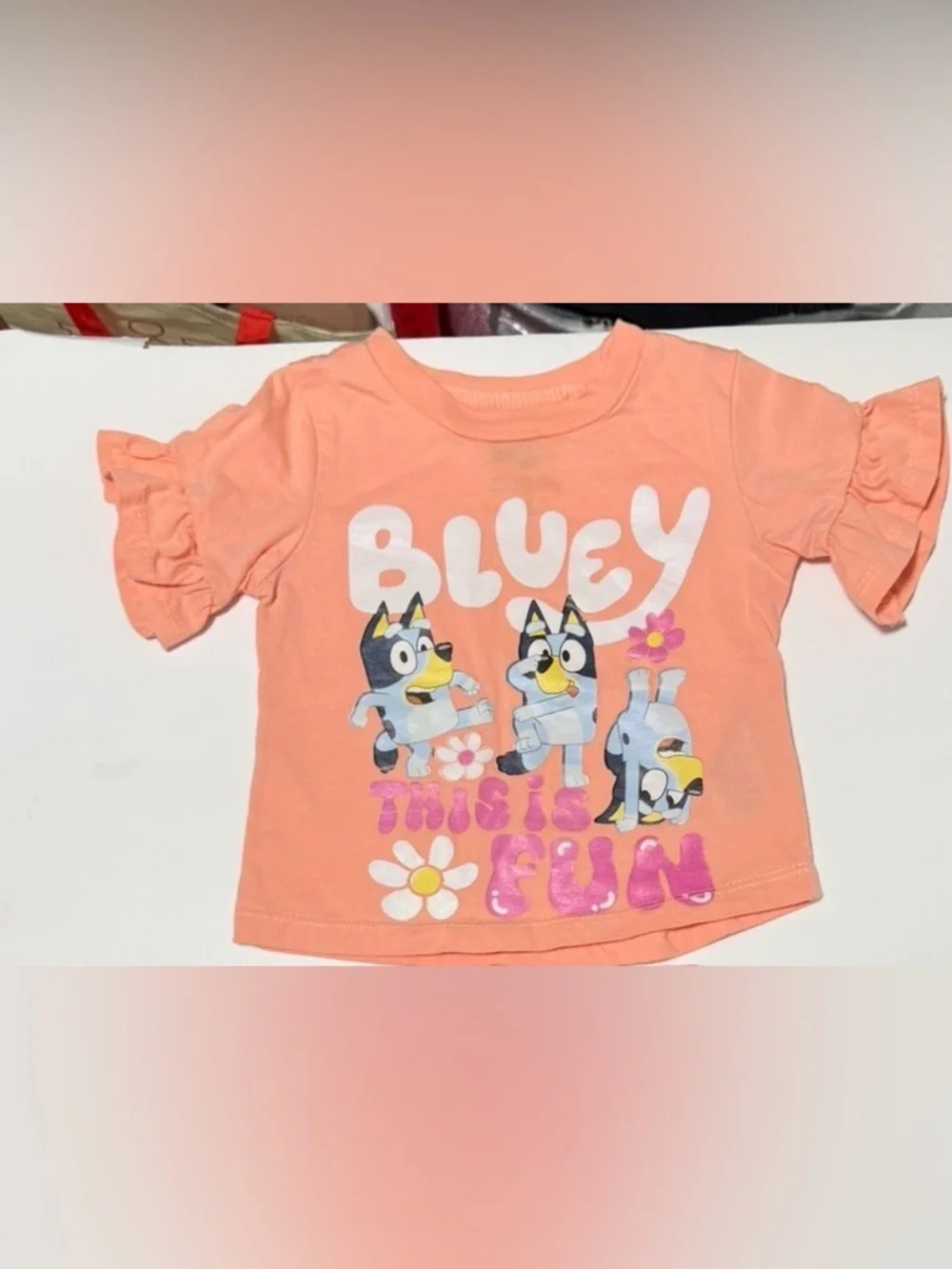Disney Minnie Mouse Bluey Girls Pajama Bundle 3 Sets 12M 18M